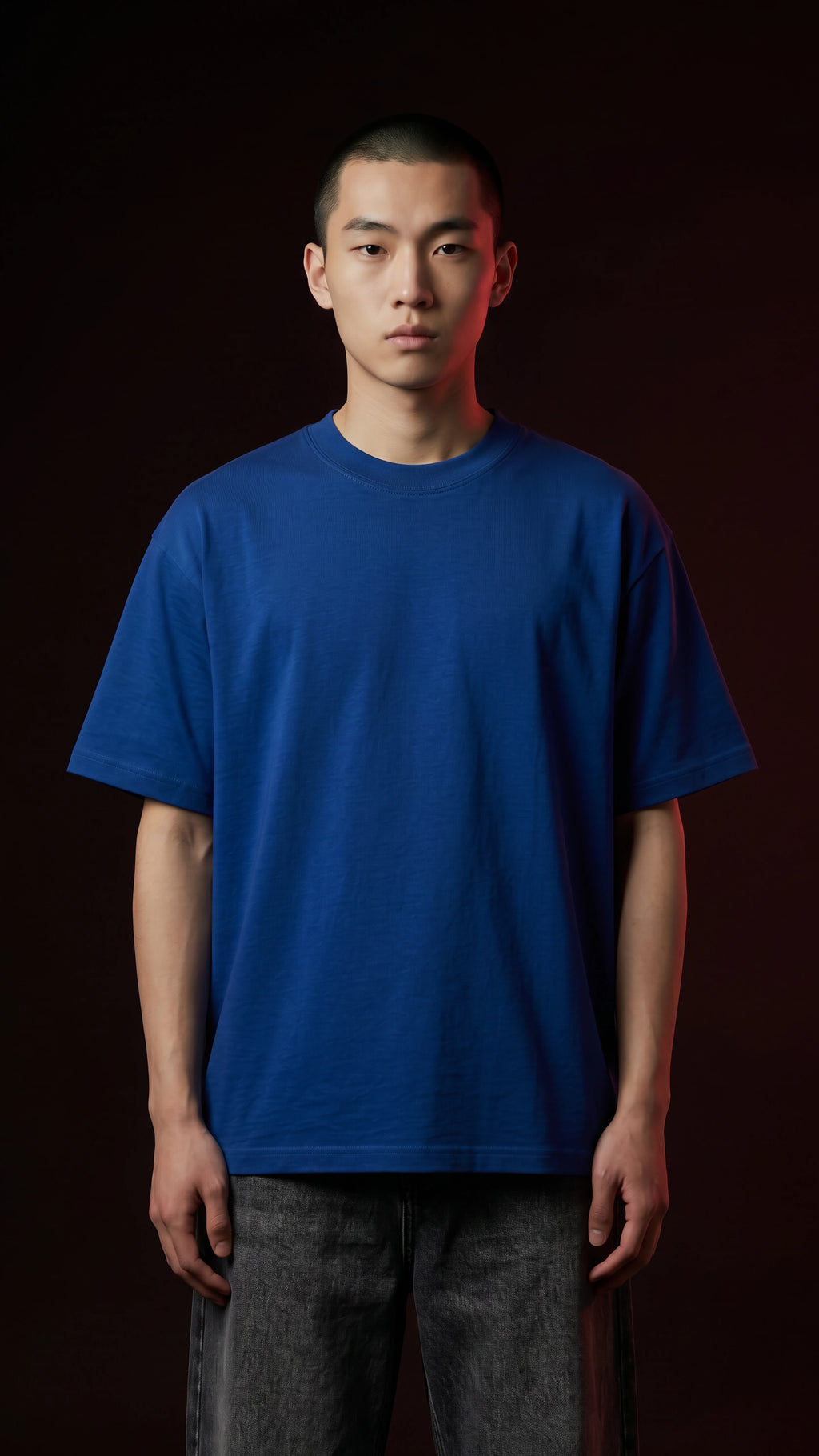 Monaco Blue Oversized Tee