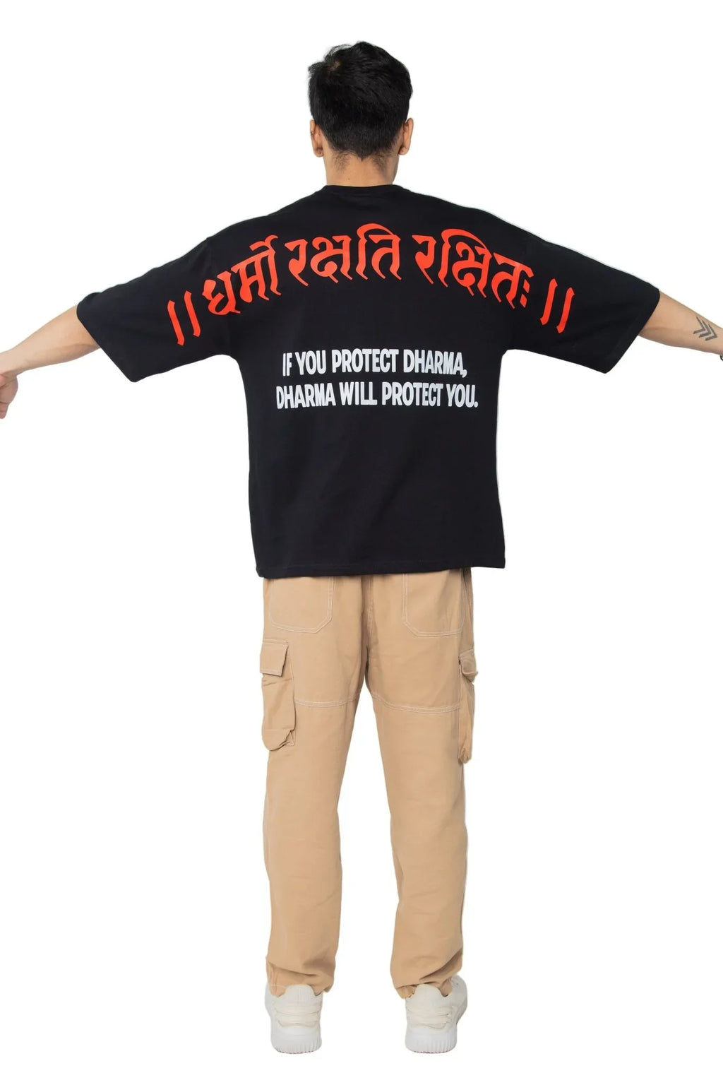 DHARMA SHIELD TEE - Rebbel