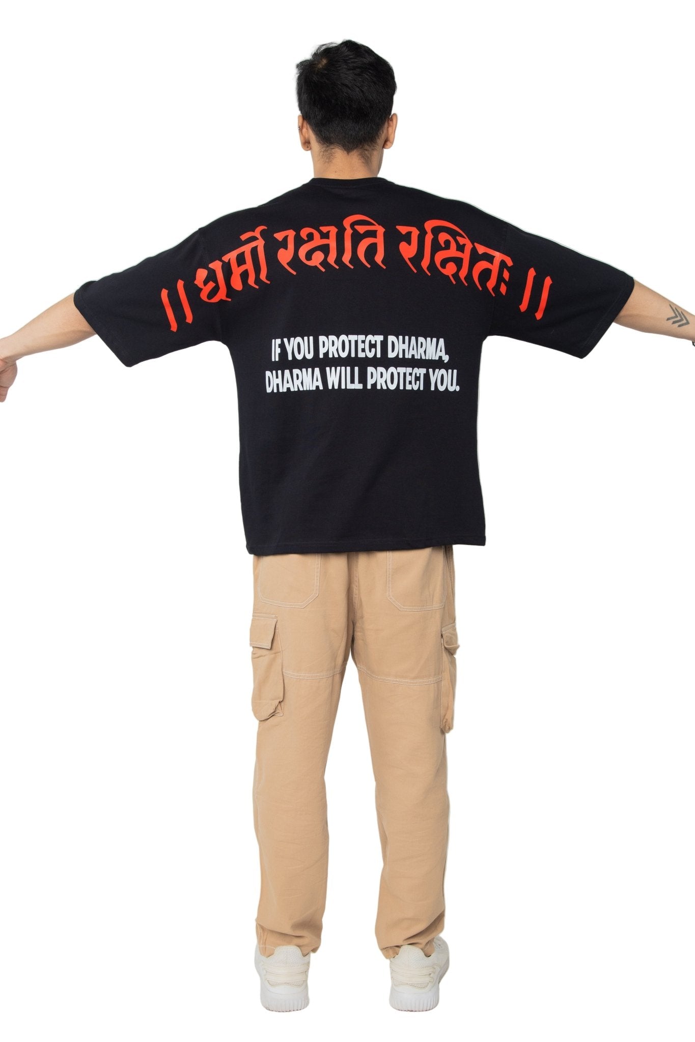 DHARMA SHIELD TEE - Rebbel