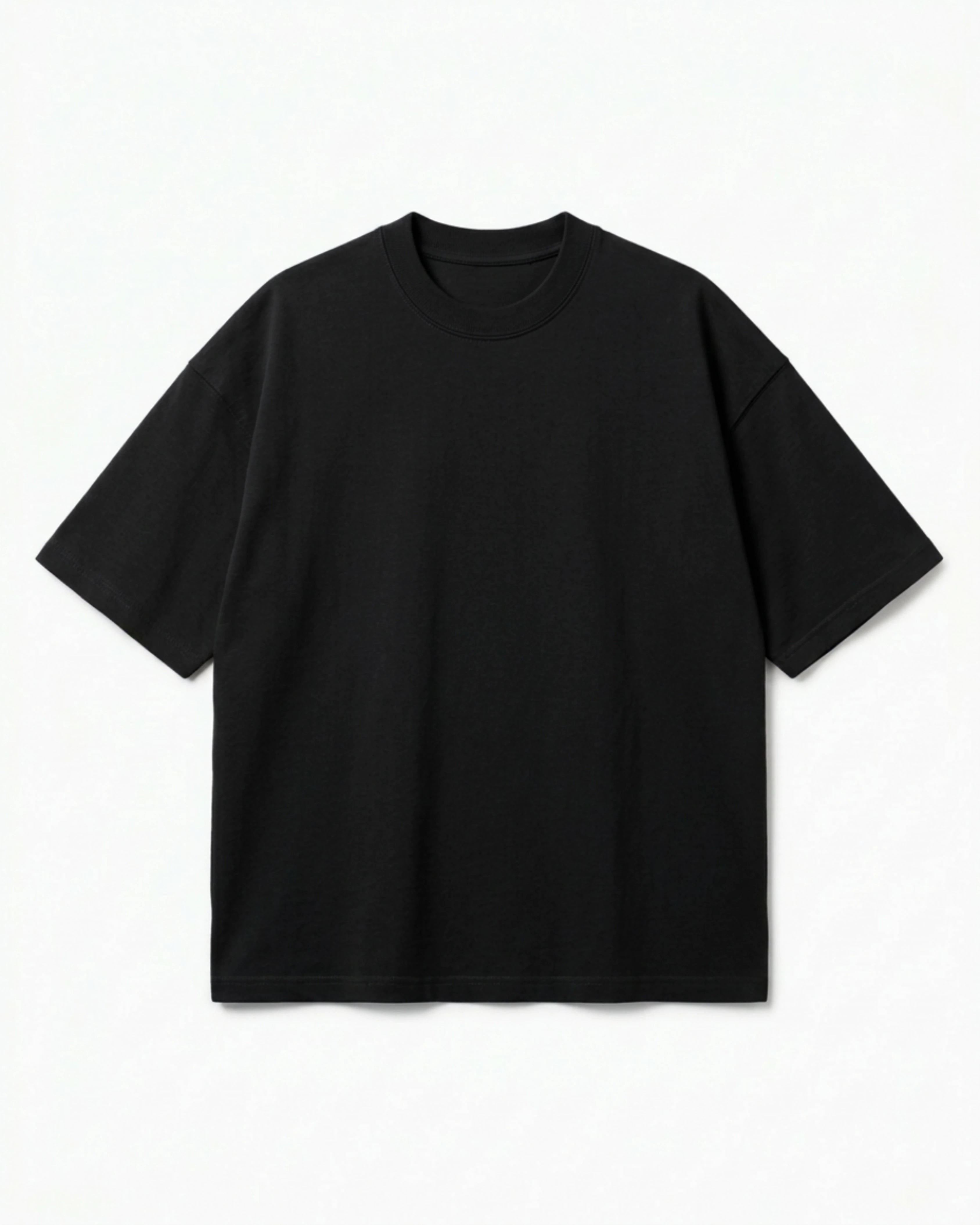 Carbon Black Oversized Tee