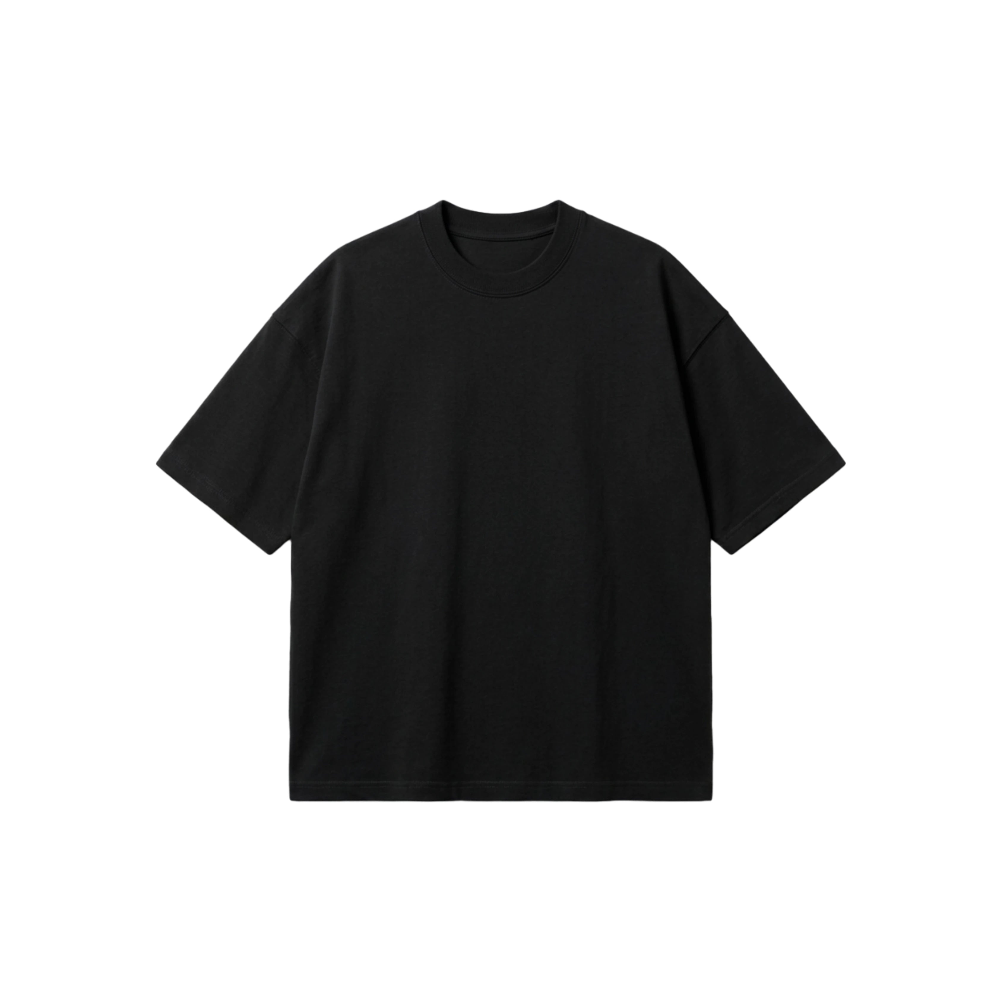 Carbon Black Oversized Tee