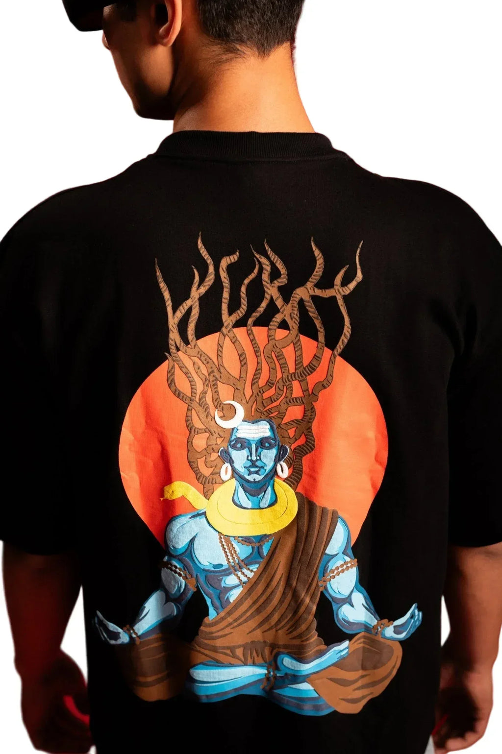 SHIVA MEDITATIVE TEE - Rebbel