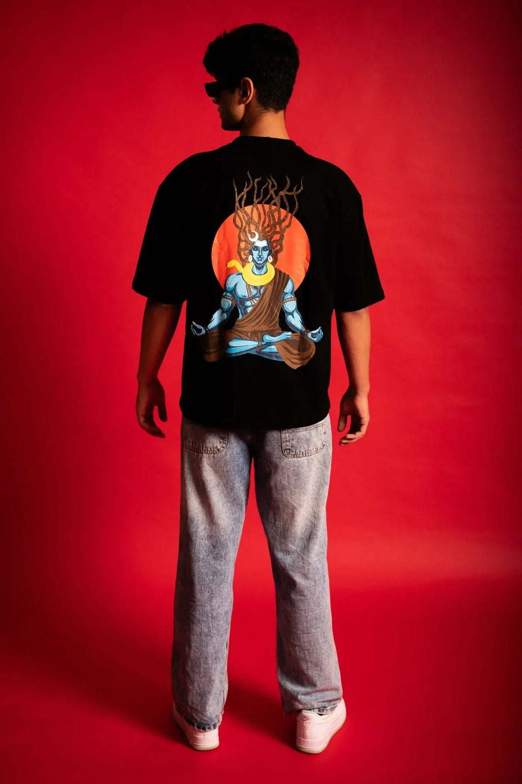 SHIVA MEDITATIVE TEE - Rebbel