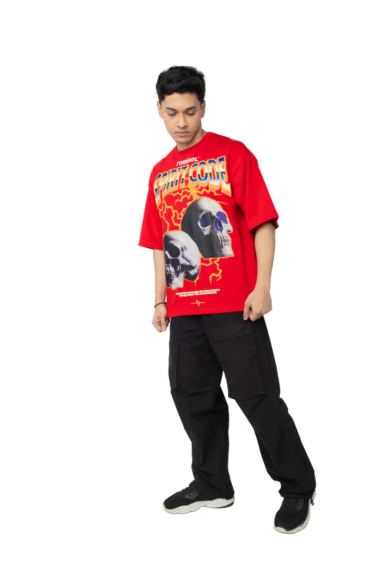 SPIRIT CODE TEE - Rebbel