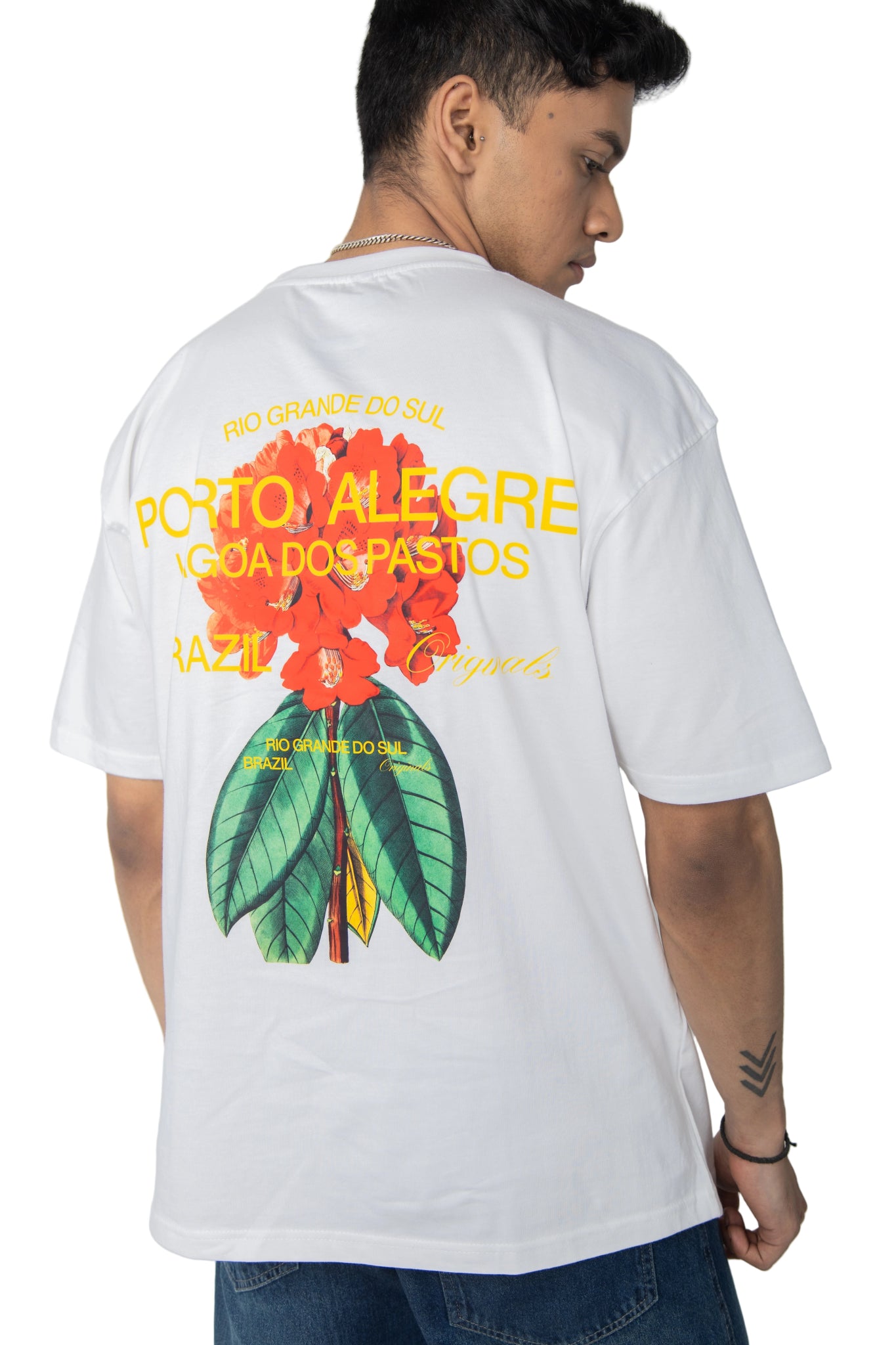 THE PORTO BLOOM TEE - Rebbel