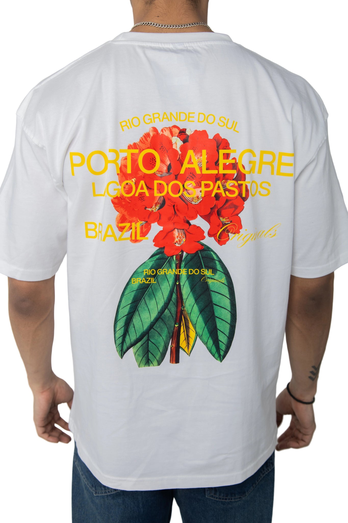 THE PORTO BLOOM TEE - Rebbel